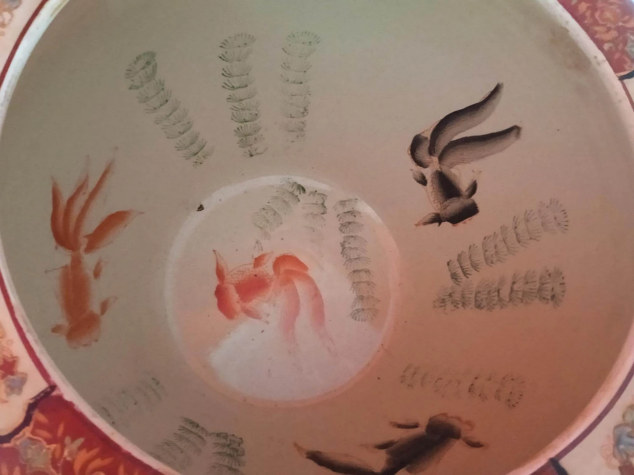 Cachepot in ceramica asiatica, anni '60 13