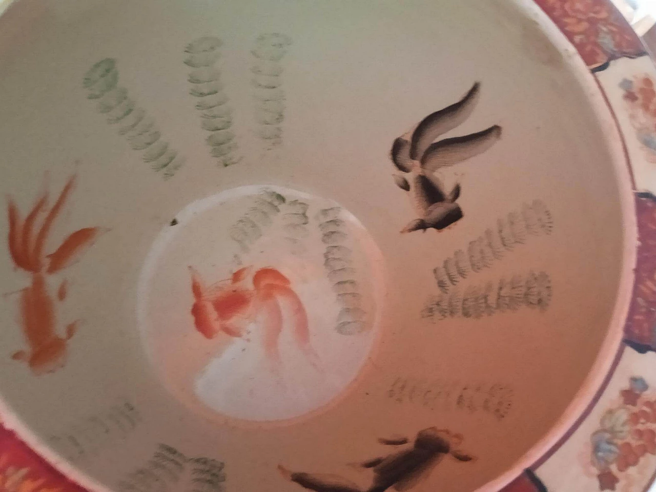 Cachepot in ceramica asiatica, anni '60 14