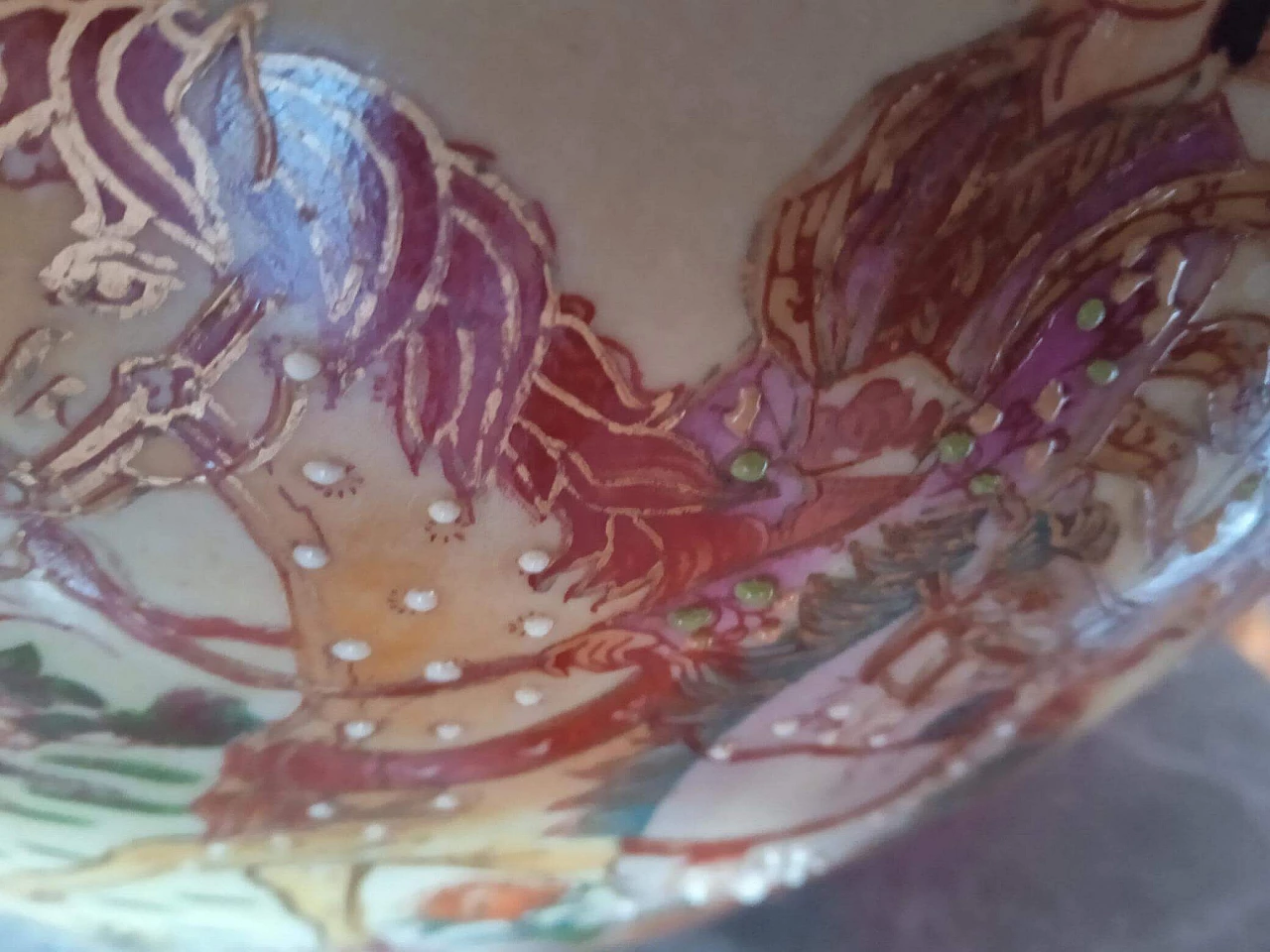 Cachepot in ceramica asiatica, anni '60 16