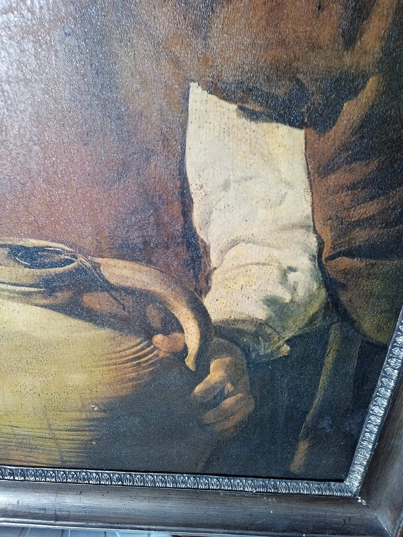 Stampa su pannello di L'Aquaiolo di Siviglia di Velàzquez, anni '80 12