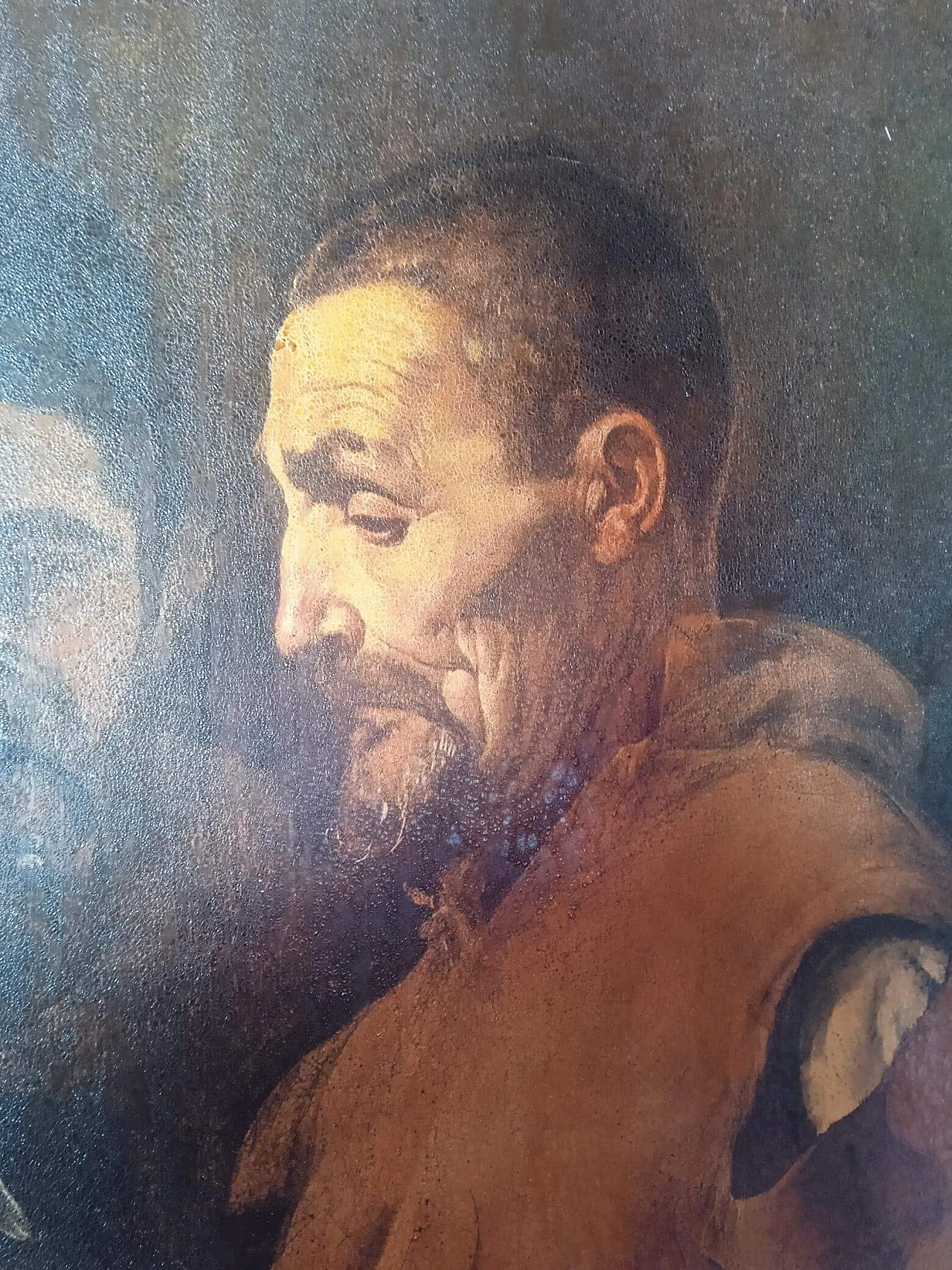 Stampa su pannello di L'Aquaiolo di Siviglia di Velàzquez, anni '80 14