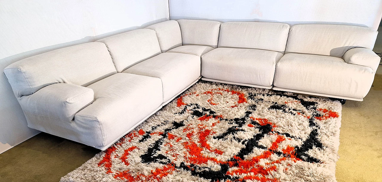 Fiandra sofa by Vico Magistretti for Cassina, 1970s 1