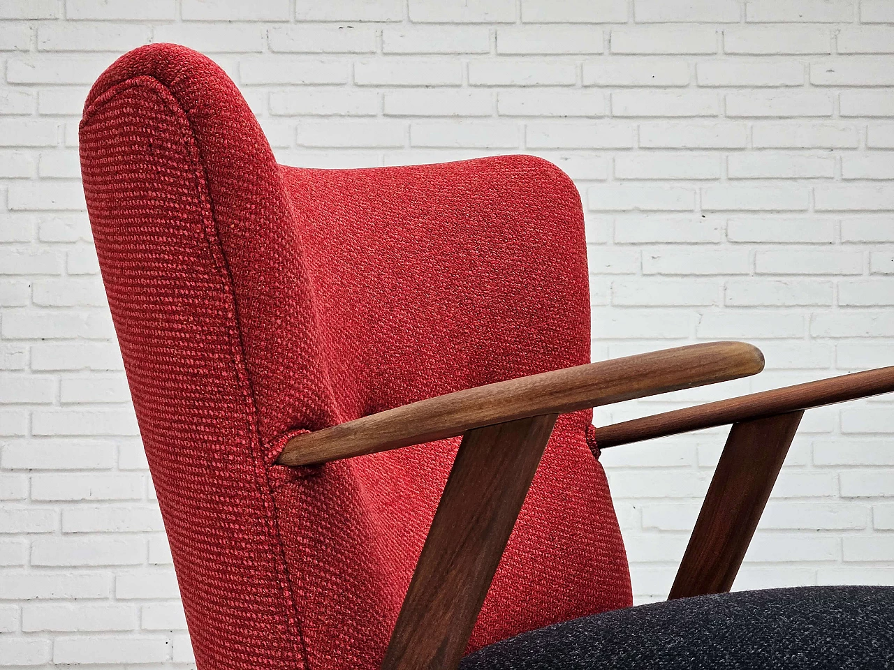 Poltrona in teak di Erhardsen & Andersen per Eran Møbler, anni '60 9