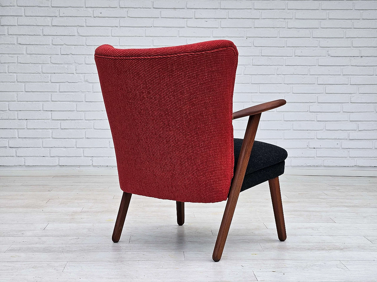 Poltrona in teak di Erhardsen & Andersen per Eran Møbler, anni '60 11