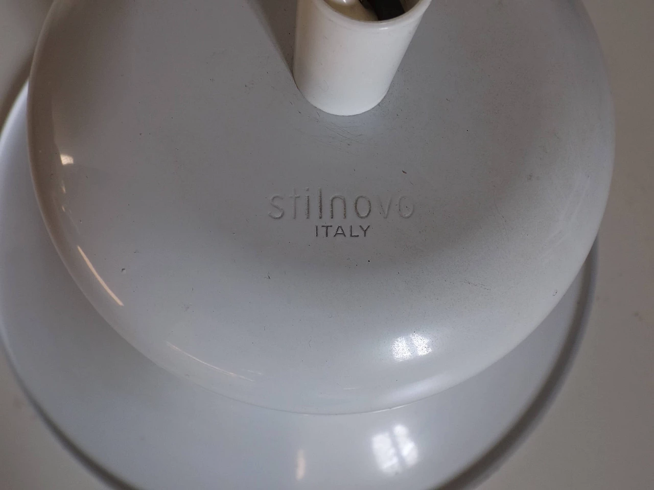 Lampada a sospensione Cappello di Joe Colombo per Stilnovo, anni '70 9