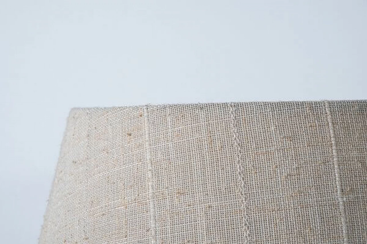 Lampada da tavolo con base in travertino, anni '60 2