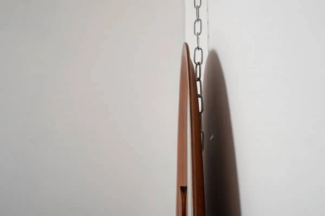 Specchio in teak attribuito a Campo e Graffi, anni '60 1