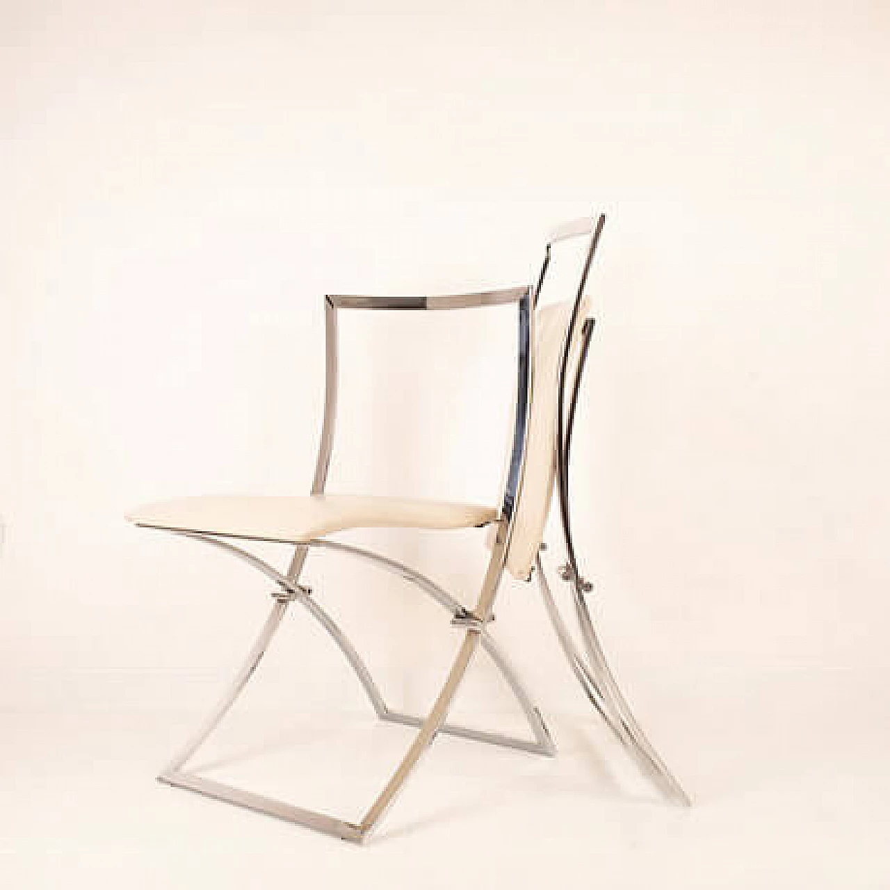 Pair of Luisa chairs by Marcello Cuneo for Mobel, 1970s 1