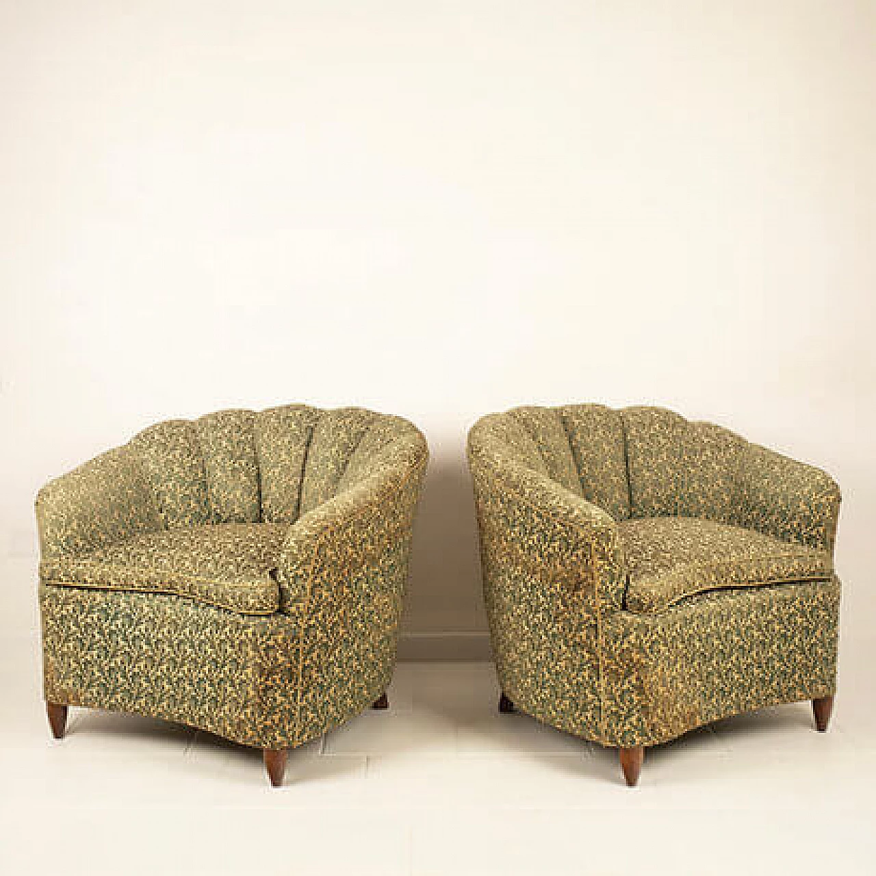 Pair of armchairs in the style of Gio Ponti for Casa & Giardino, 1950s 5