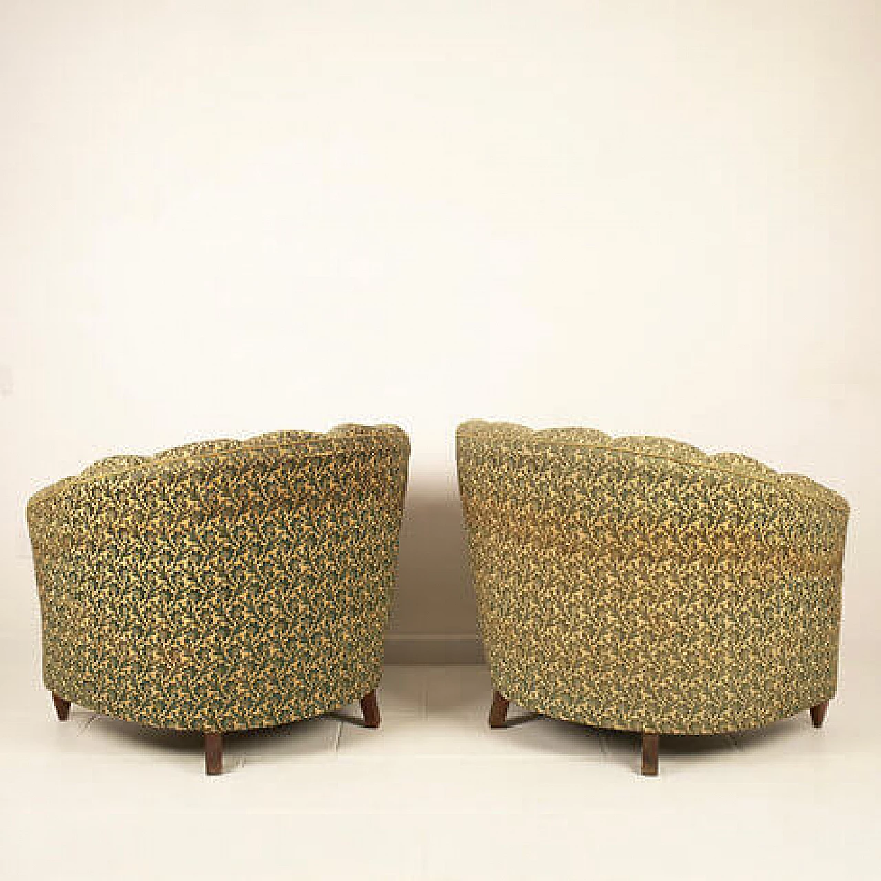 Pair of armchairs in the style of Gio Ponti for Casa & Giardino, 1950s 7
