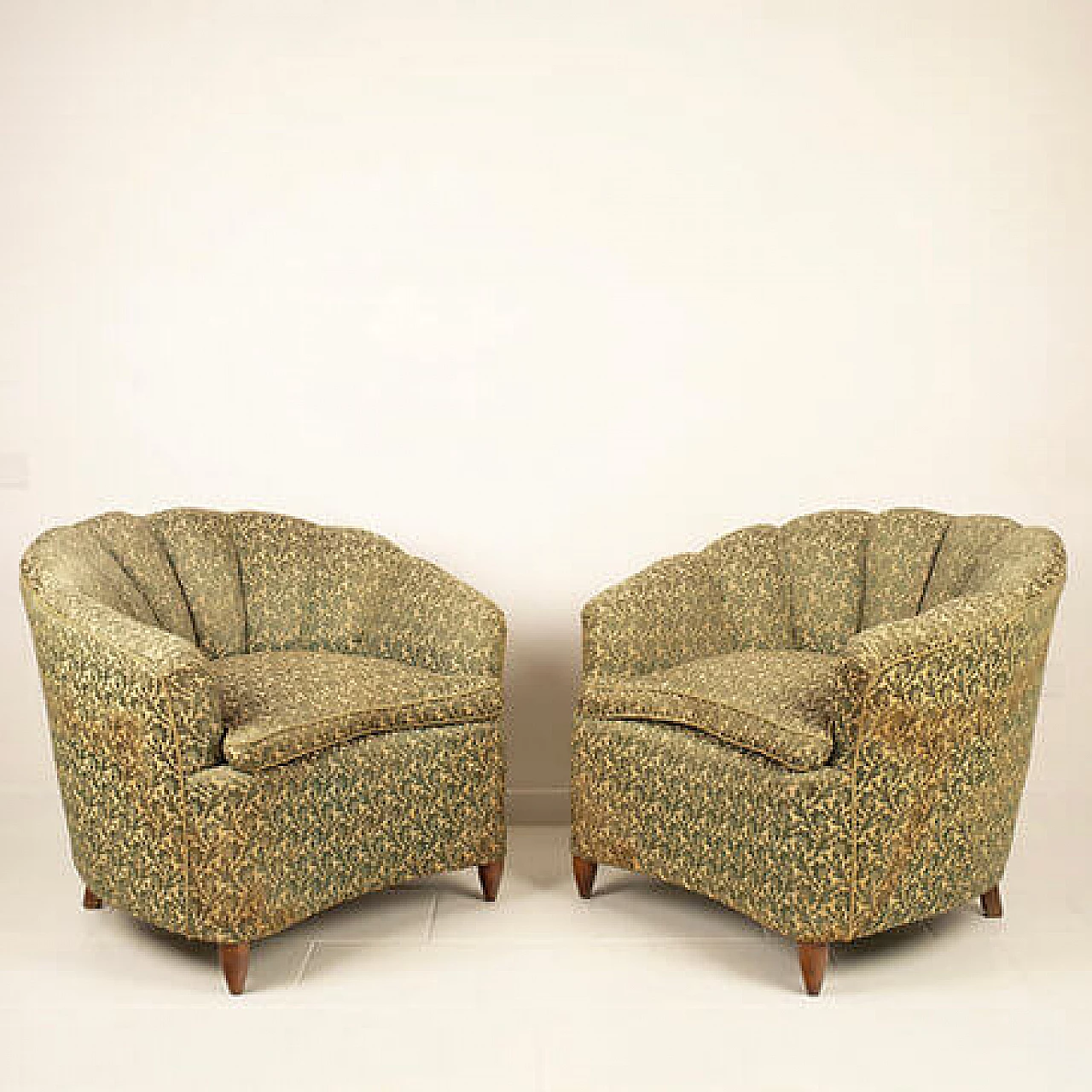 Pair of armchairs in the style of Gio Ponti for Casa & Giardino, 1950s 8