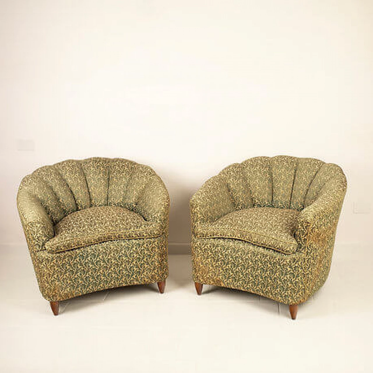 Pair of armchairs in the style of Gio Ponti for Casa & Giardino, 1950s 10