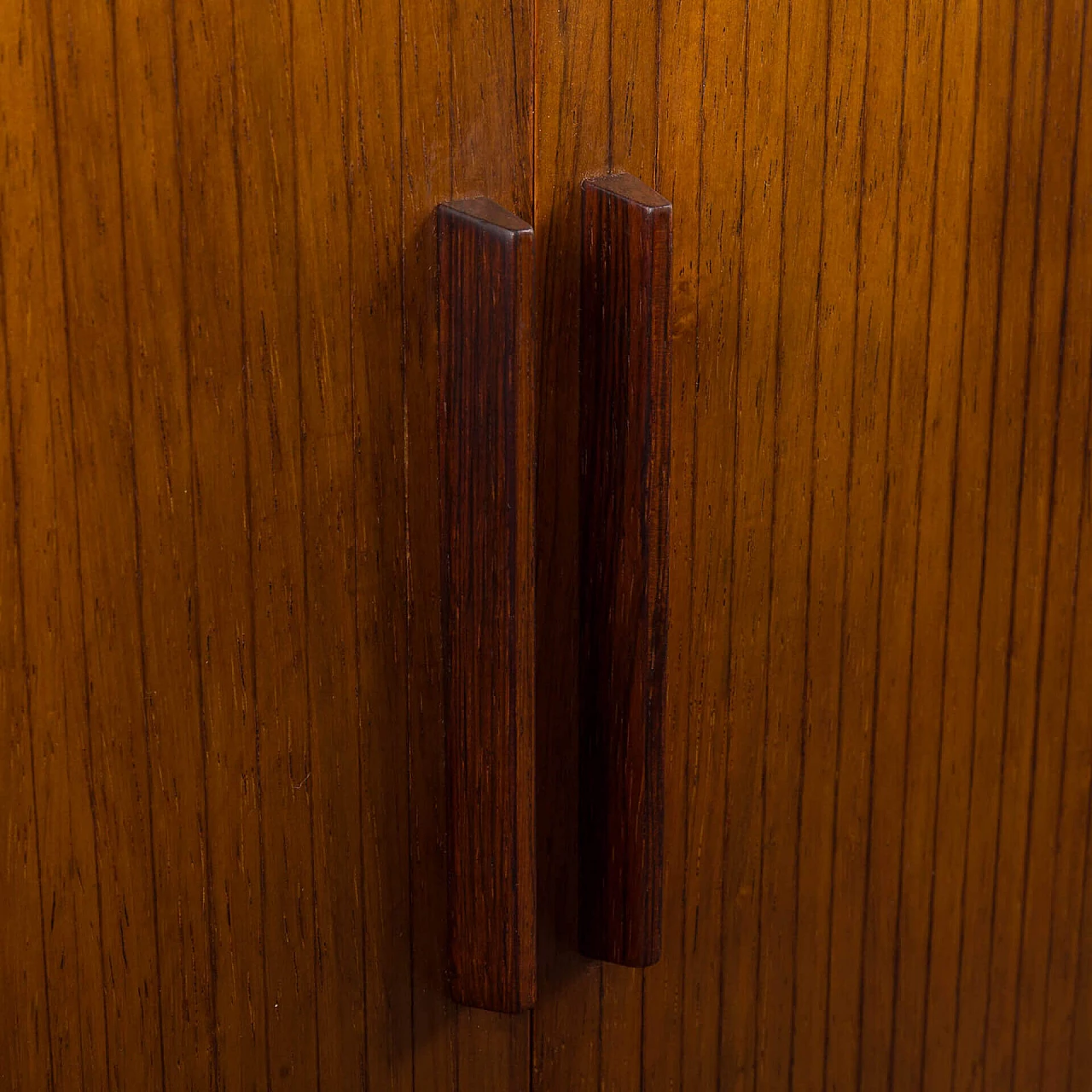 Backlit bookcase with writing desk by Kai Kristiansen for FM Møbler, 1960s 13