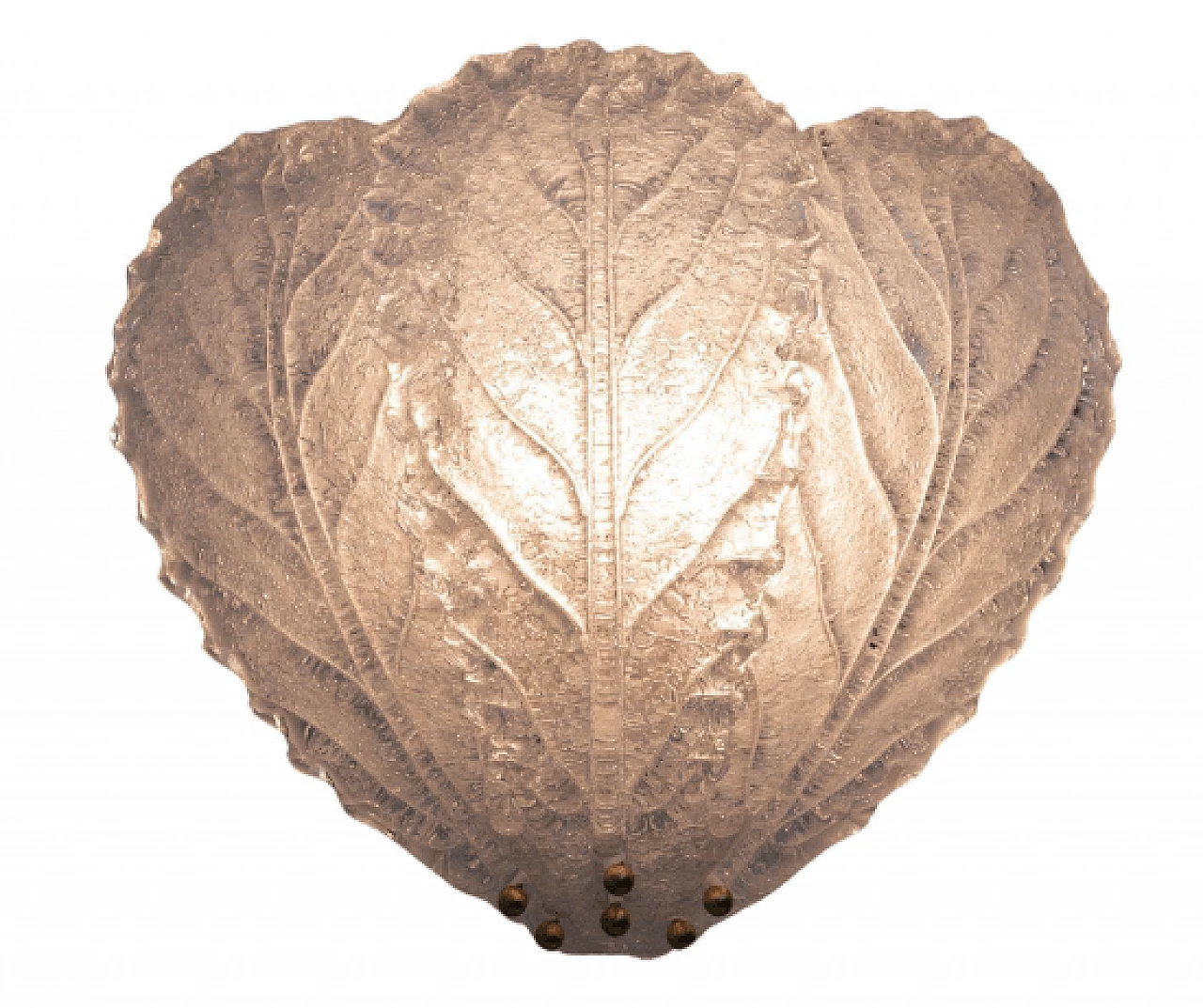 Murano glass wall light by Sylcom, 1960s 1