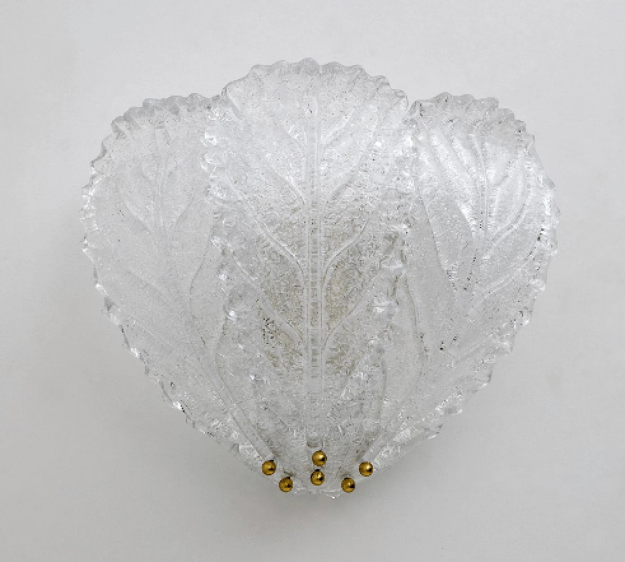 Murano glass wall light by Sylcom, 1960s 2