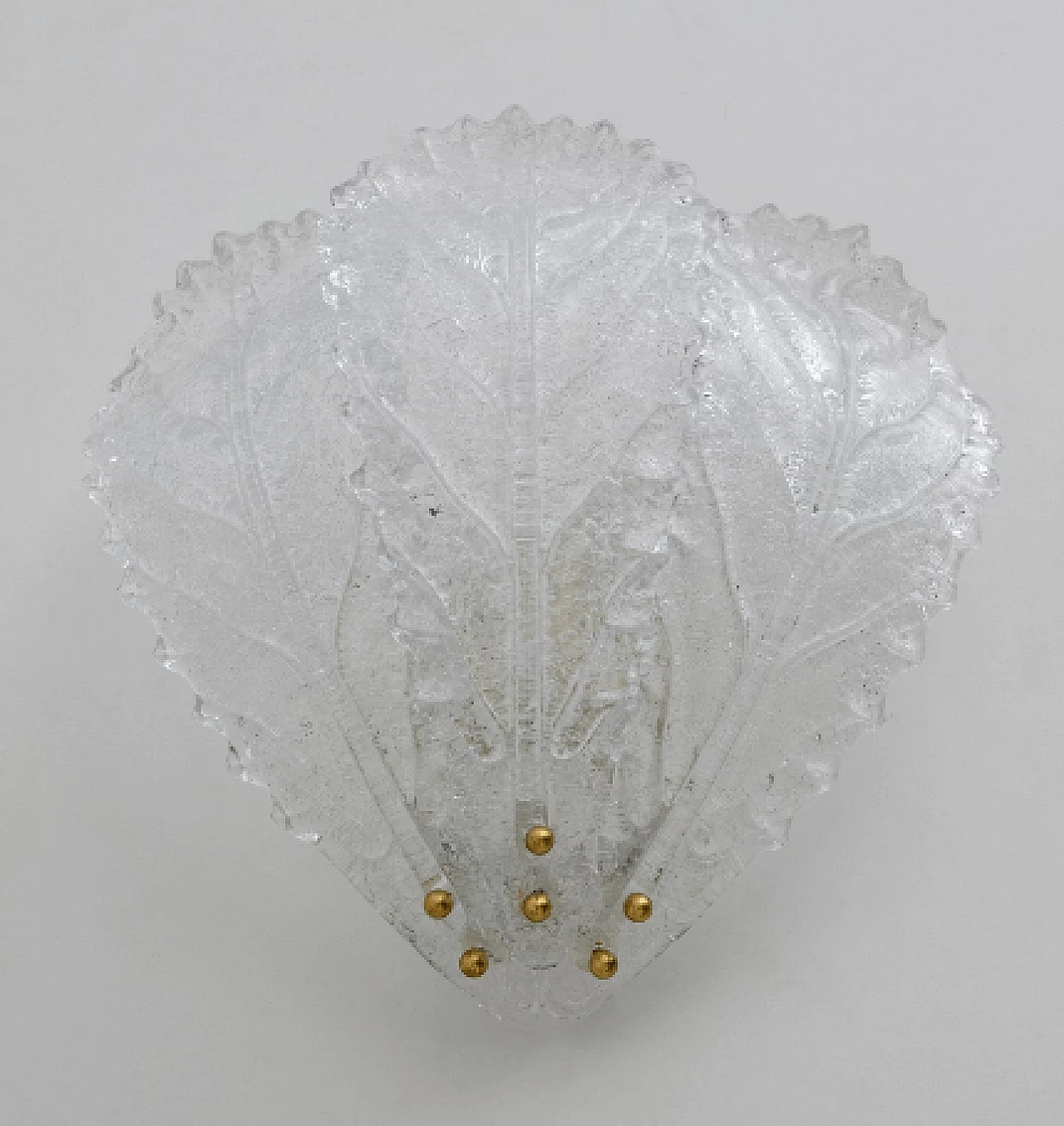 Murano glass wall light by Sylcom, 1960s 6