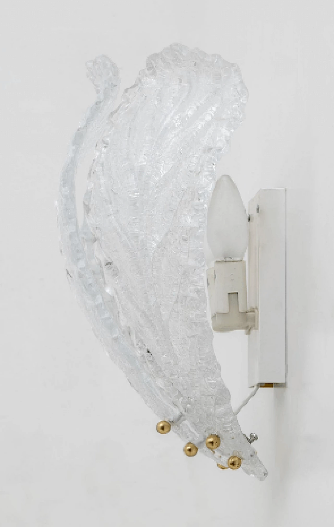 Murano glass wall light by Sylcom, 1960s 10