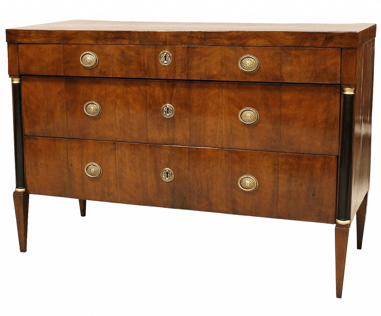 Cassettone Direttorio veneto in noce, fine '700 11