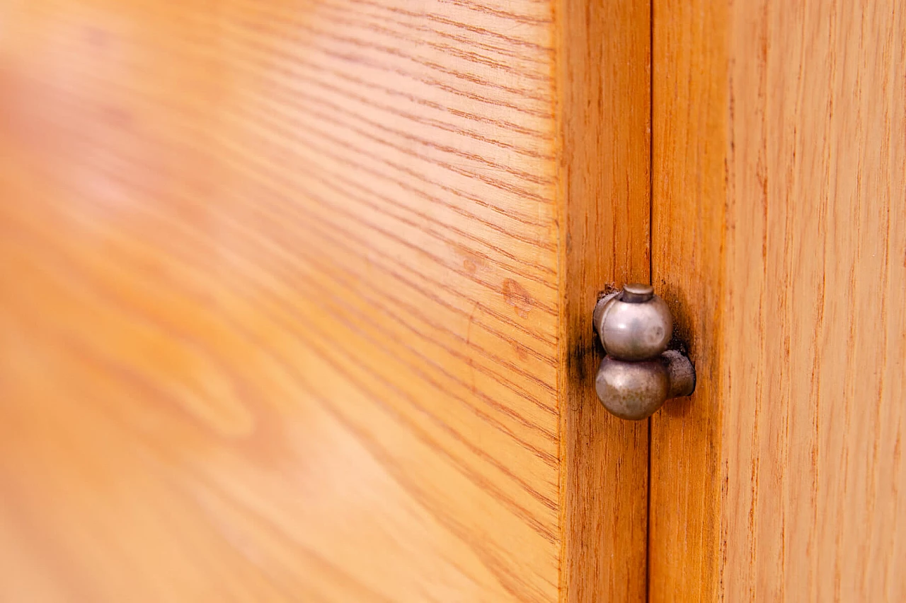 Cassettiera in frassino, olmo, acero, noce, betulla e pioppo di Mojmír Požár per ÚP Závody, anni '60 11