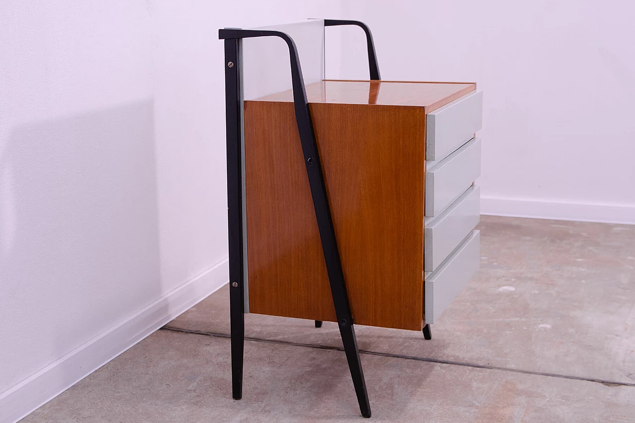 Beech and plywood chest of drawers by Tatra Nábytok, 1960s 5