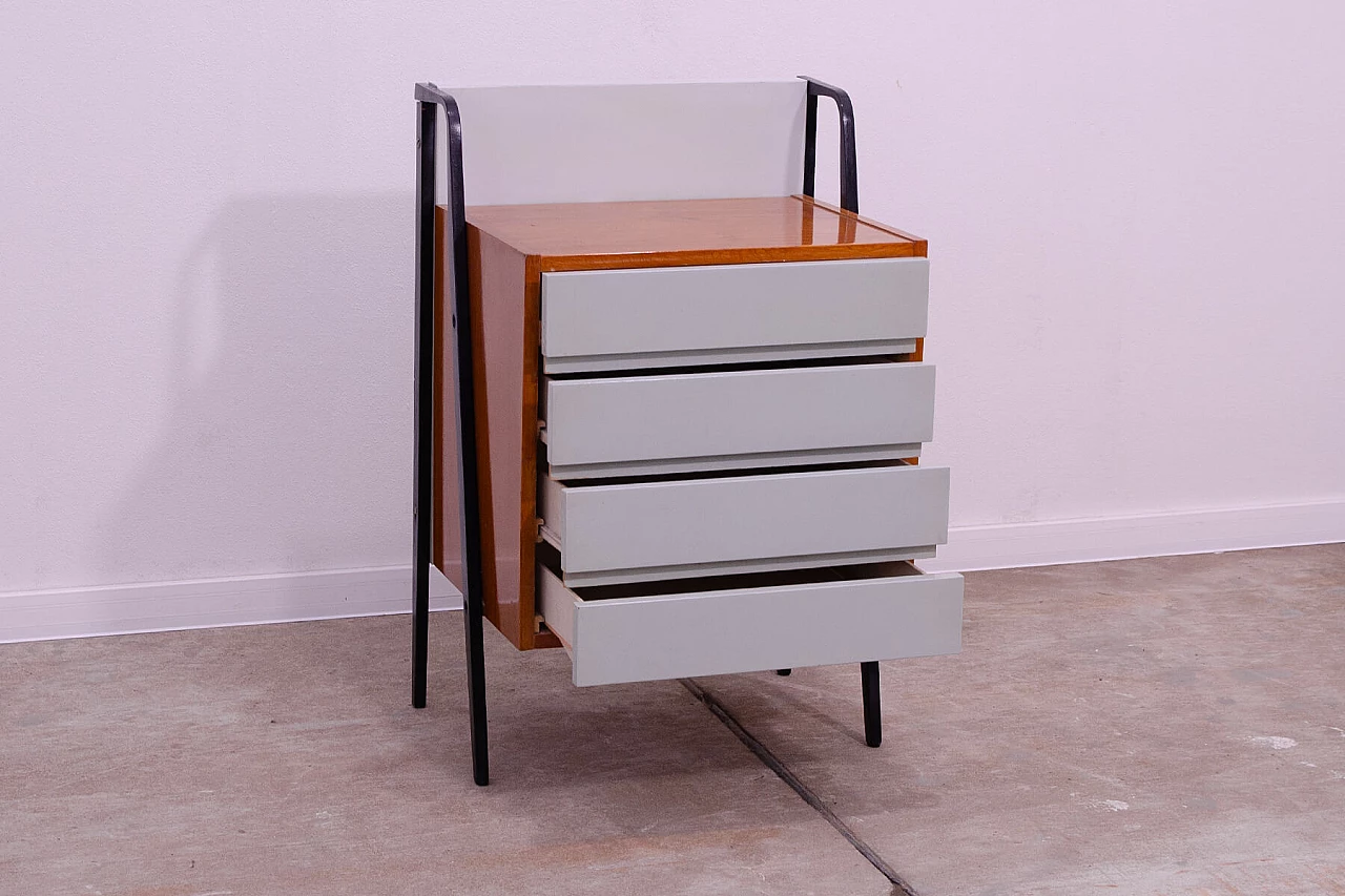 Beech and plywood chest of drawers by Tatra Nábytok, 1960s 8