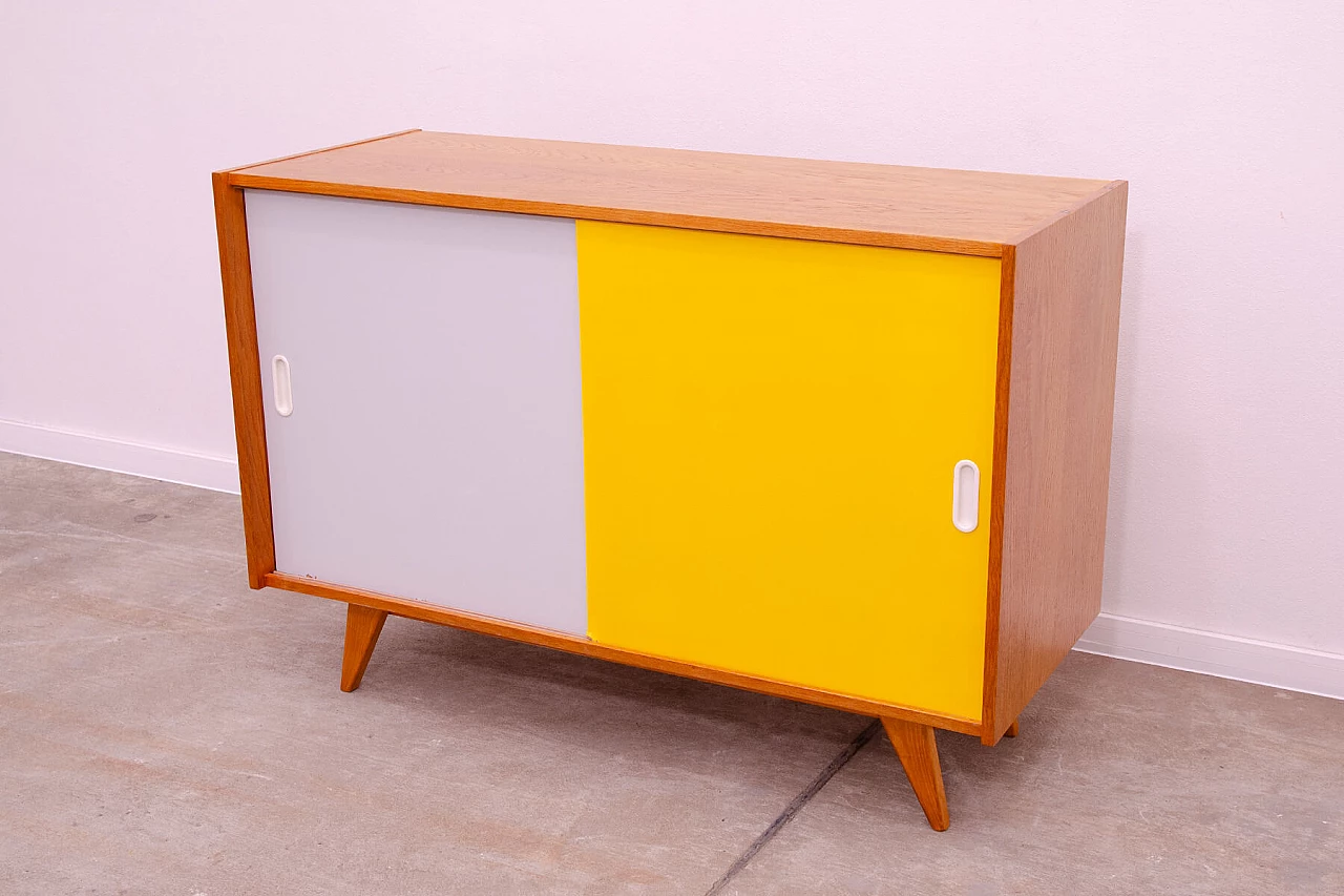 U-452 sideboard by Jiri Jiroutek for Interiér Praha, 1960s 8