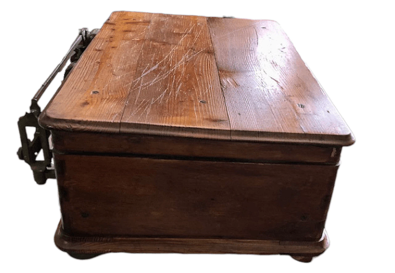 Bilancia in legno e metallo, '800 8