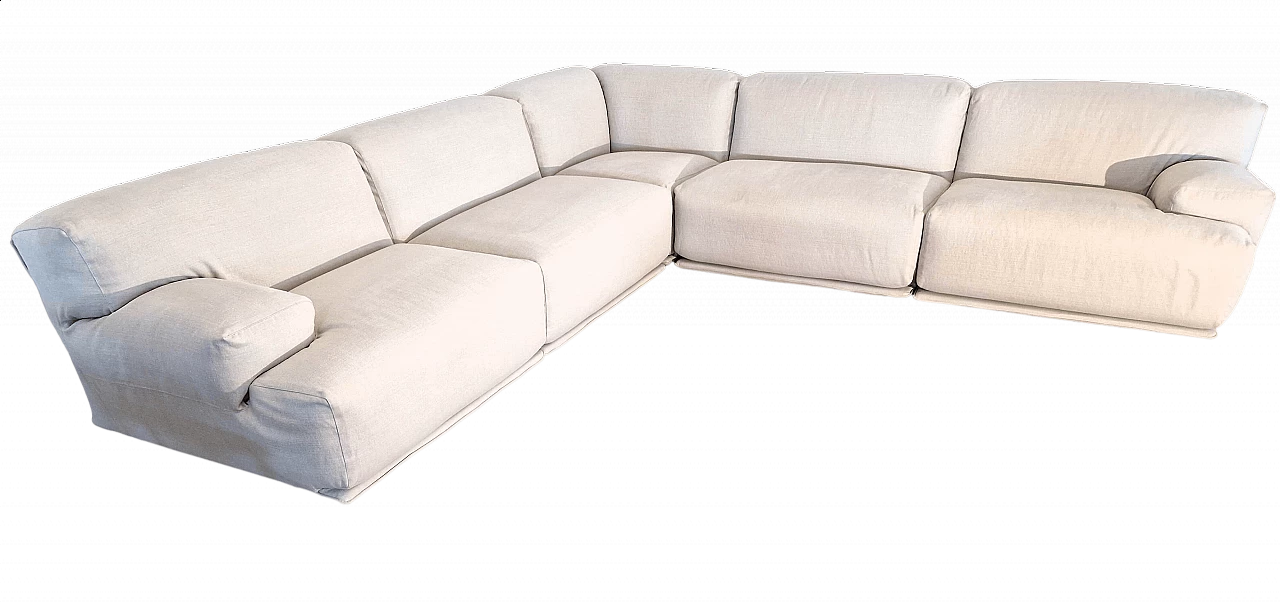 Fiandra sofa by Vico Magistretti for Cassina, 1970s 12