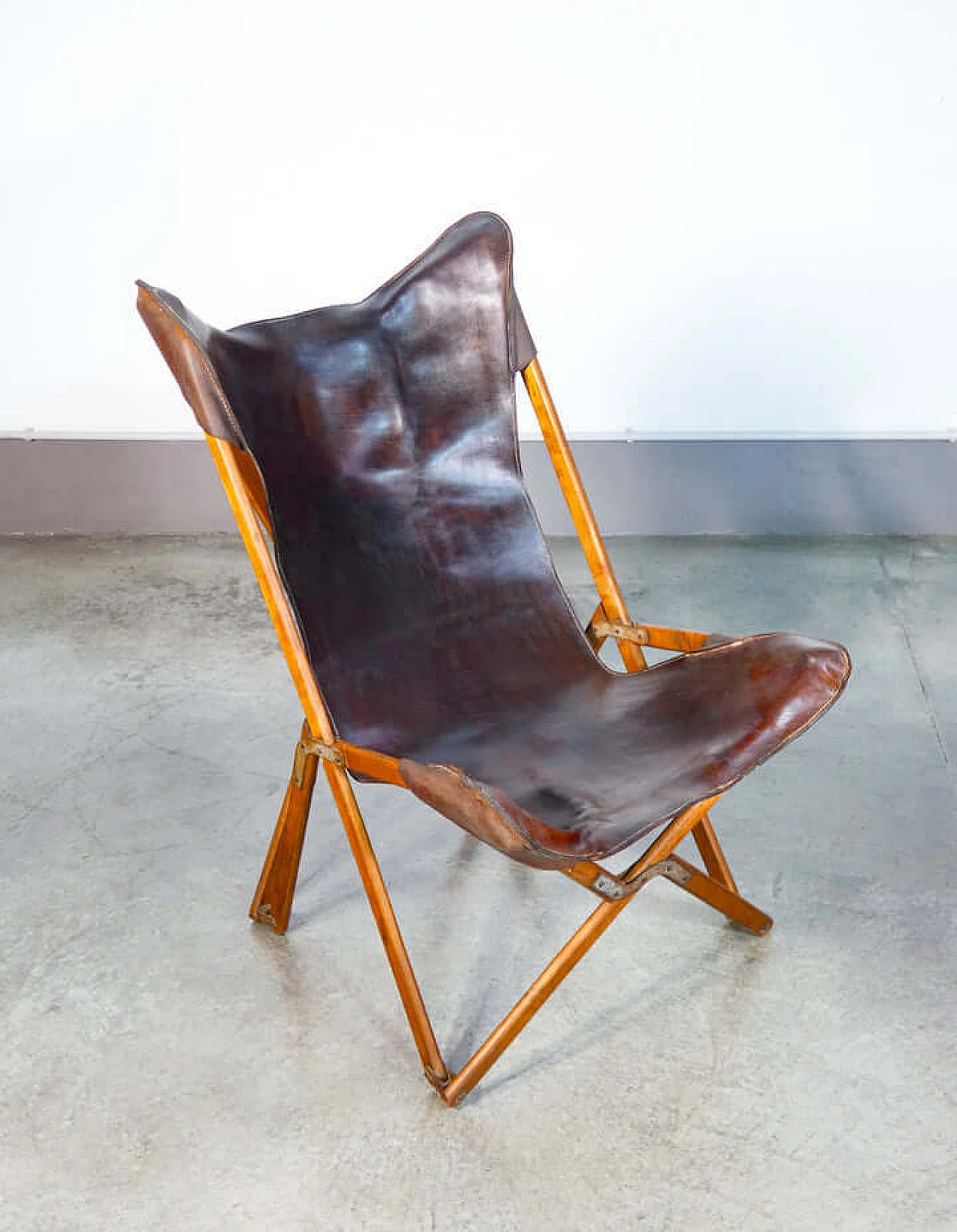 Tripolina folding armchair by Vittoriano Viganò, 1930s 1