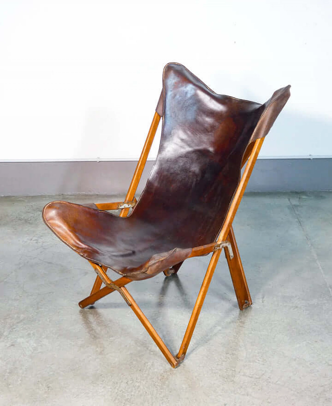 Tripolina folding armchair by Vittoriano Viganò, 1930s 4