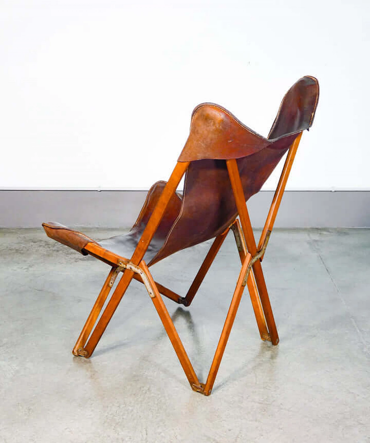 Tripolina folding armchair by Vittoriano Viganò, 1930s 6