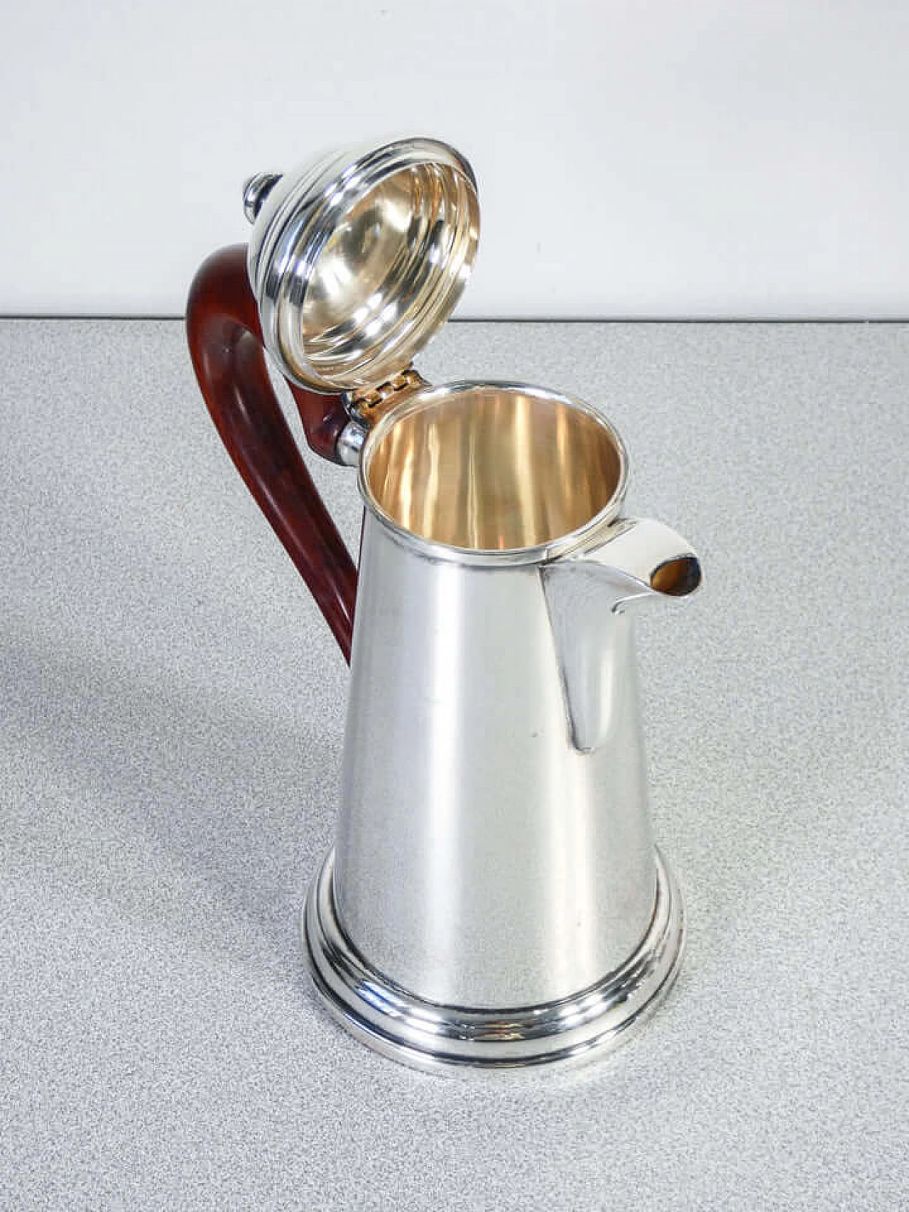 Servizio da tè e caffè in argento di F.lli Calegaro, anni '70 4
