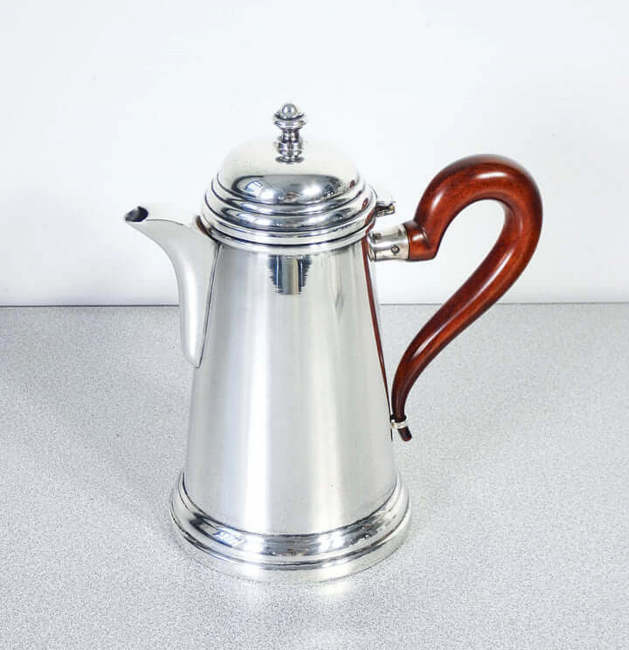 Silver tea and coffee service by F.lli Calegaro, 1970s 9