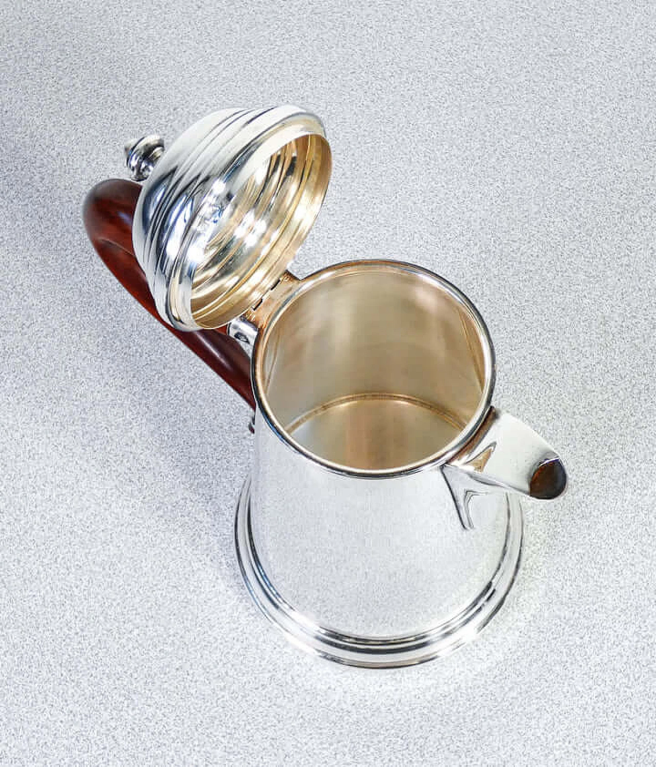 Servizio da tè e caffè in argento di F.lli Calegaro, anni '70 11