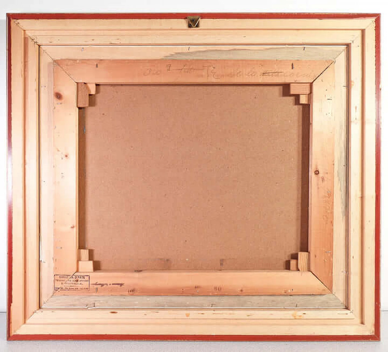 Pier Antonio Gariazzo, landscape, oil painting on panel, 1962 7