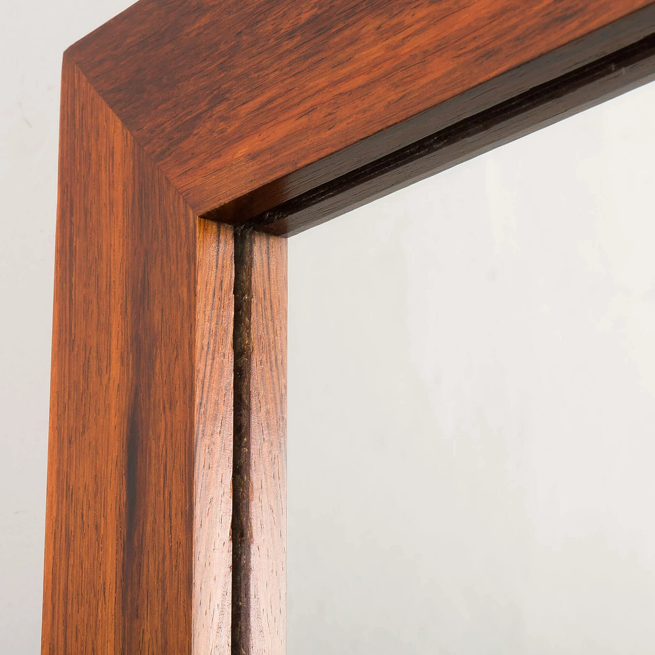 Danish rosewood mirror and console, 1960s 8