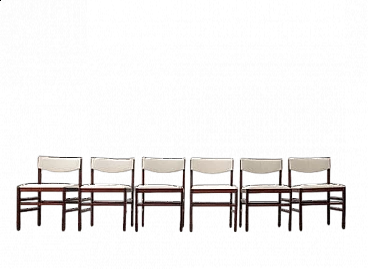 6 Dining chairs by George Coslin for 3V, 1960s