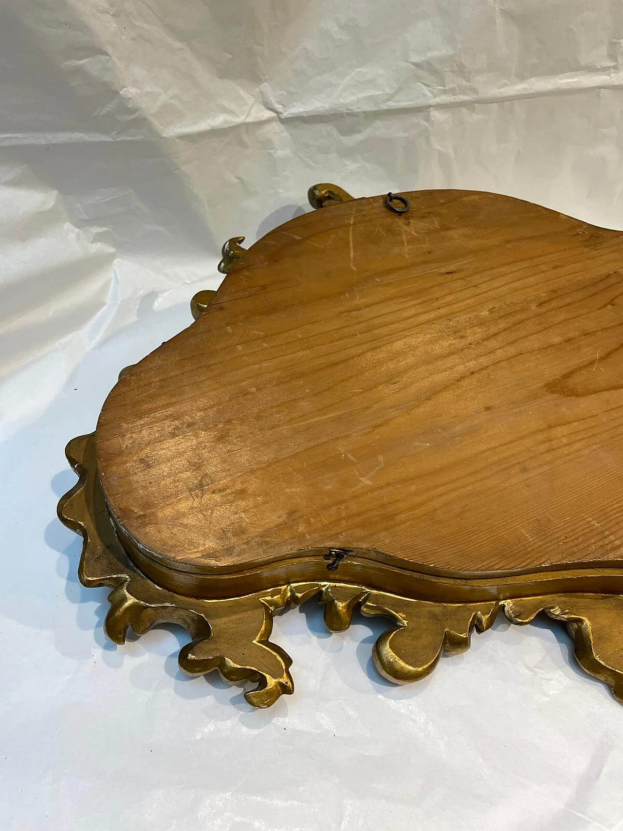 Coppia di ventagli con teca originale dorata, del '700 6