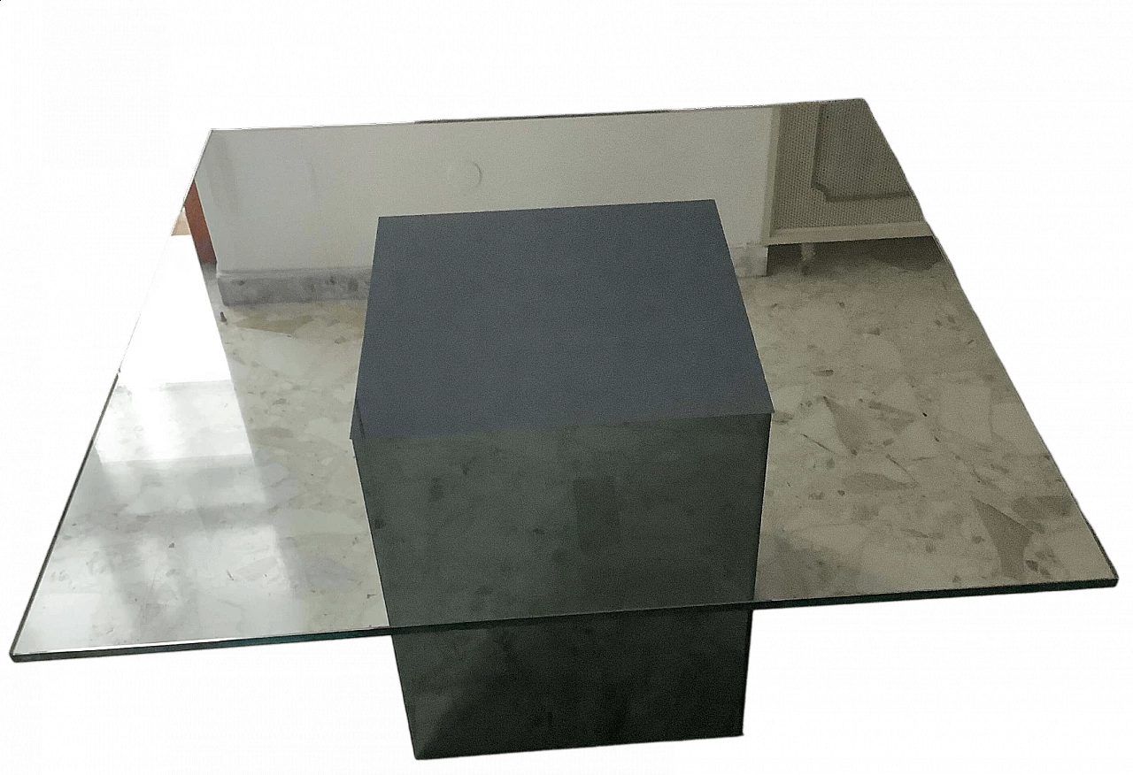 Block crystal table by Nanda Vigo for Acerbis, 1970s 8