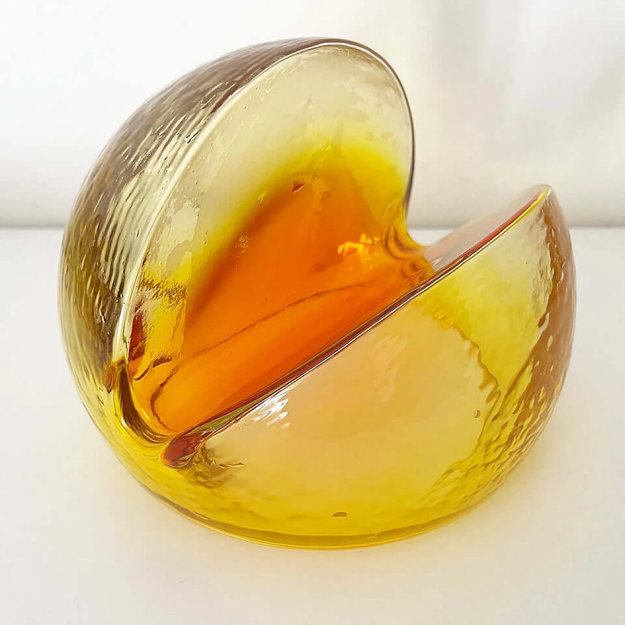 Fermacarte in vetro di Murano di Toni Zuccheri per VeArt, anni '60 1