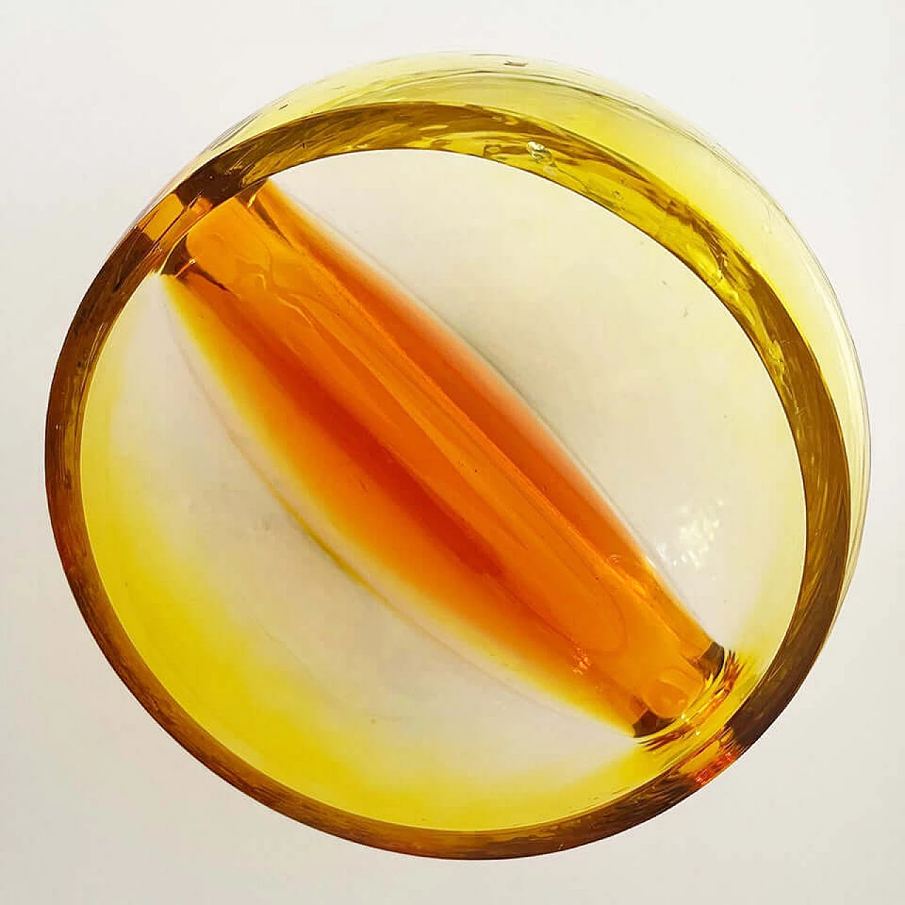 Fermacarte in vetro di Murano di Toni Zuccheri per VeArt, anni '60 2