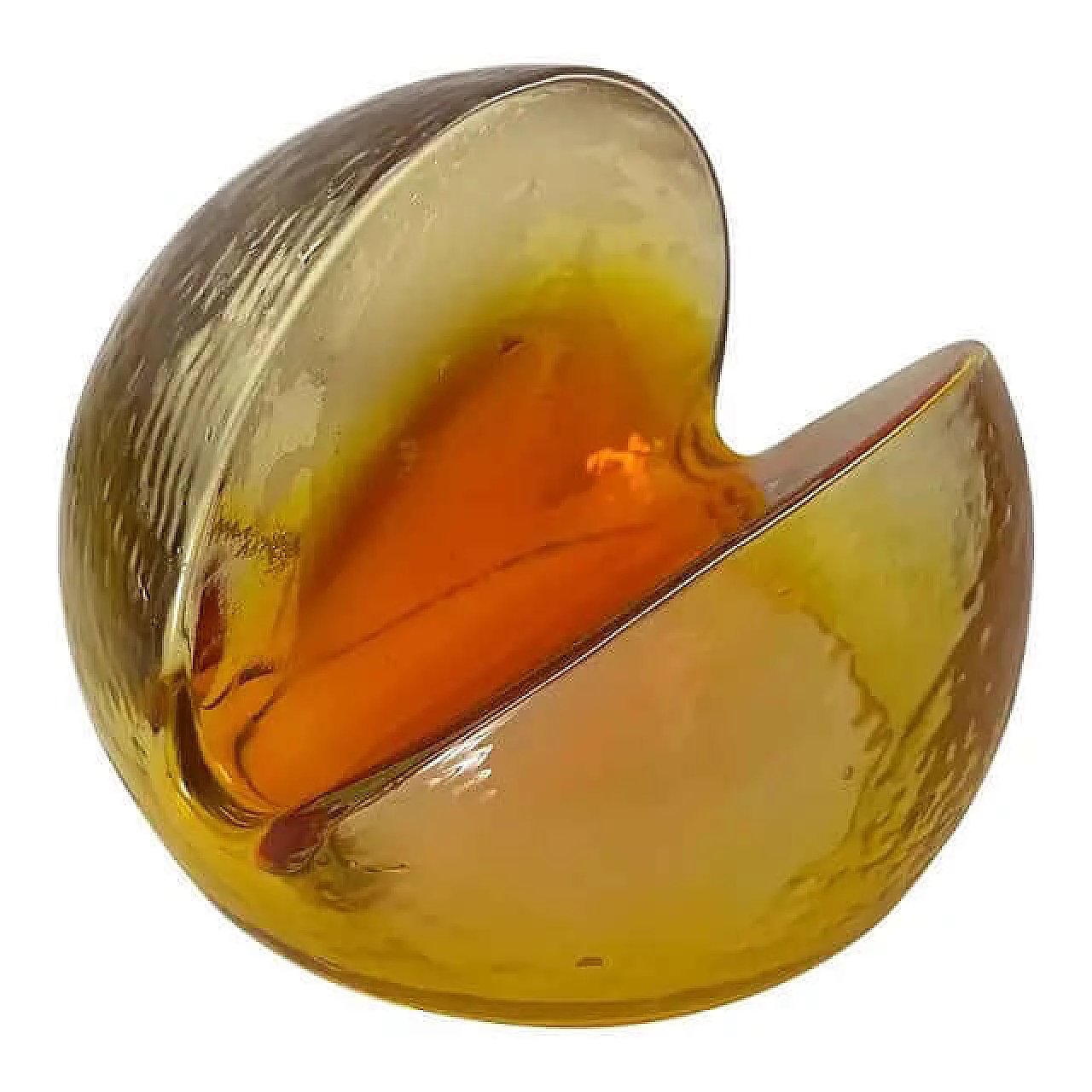 Fermacarte in vetro di Murano di Toni Zuccheri per VeArt, anni '60 4