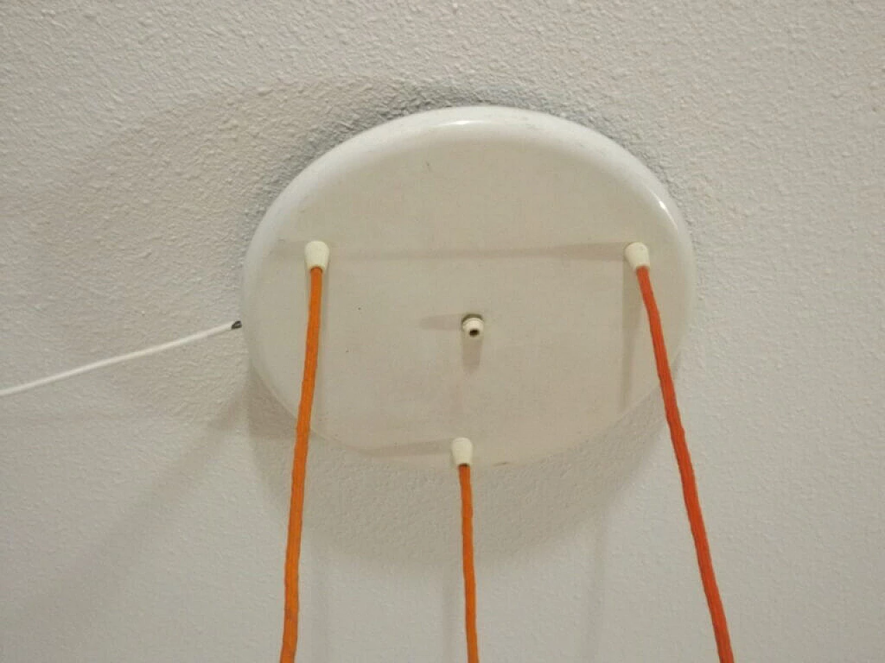 Flowerpot three-light chandelier by Verner Panton for Fritz Hansen, 1970s 7