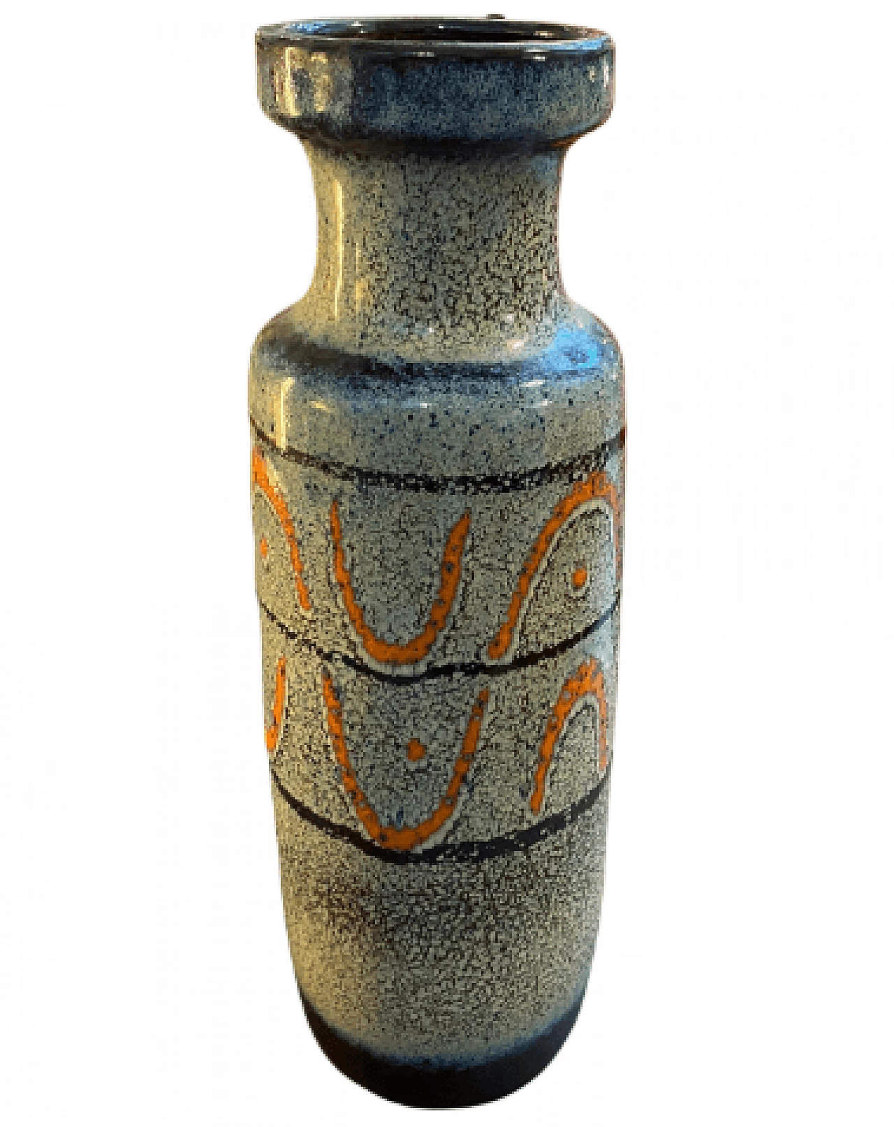 Pair of Fat Lava ceramic vases by Scheurich, 1970s 1