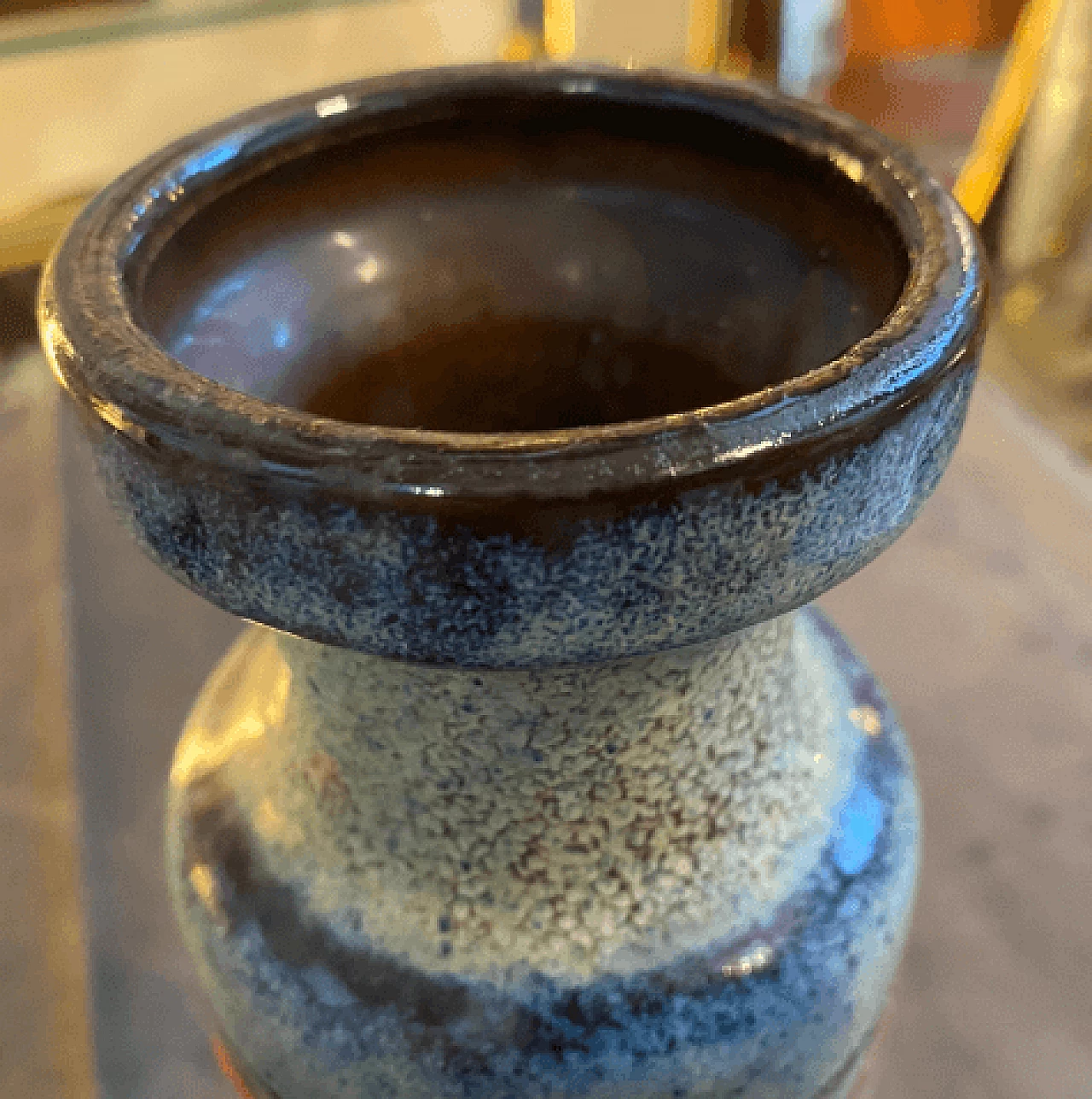 Pair of Fat Lava ceramic vases by Scheurich, 1970s 11