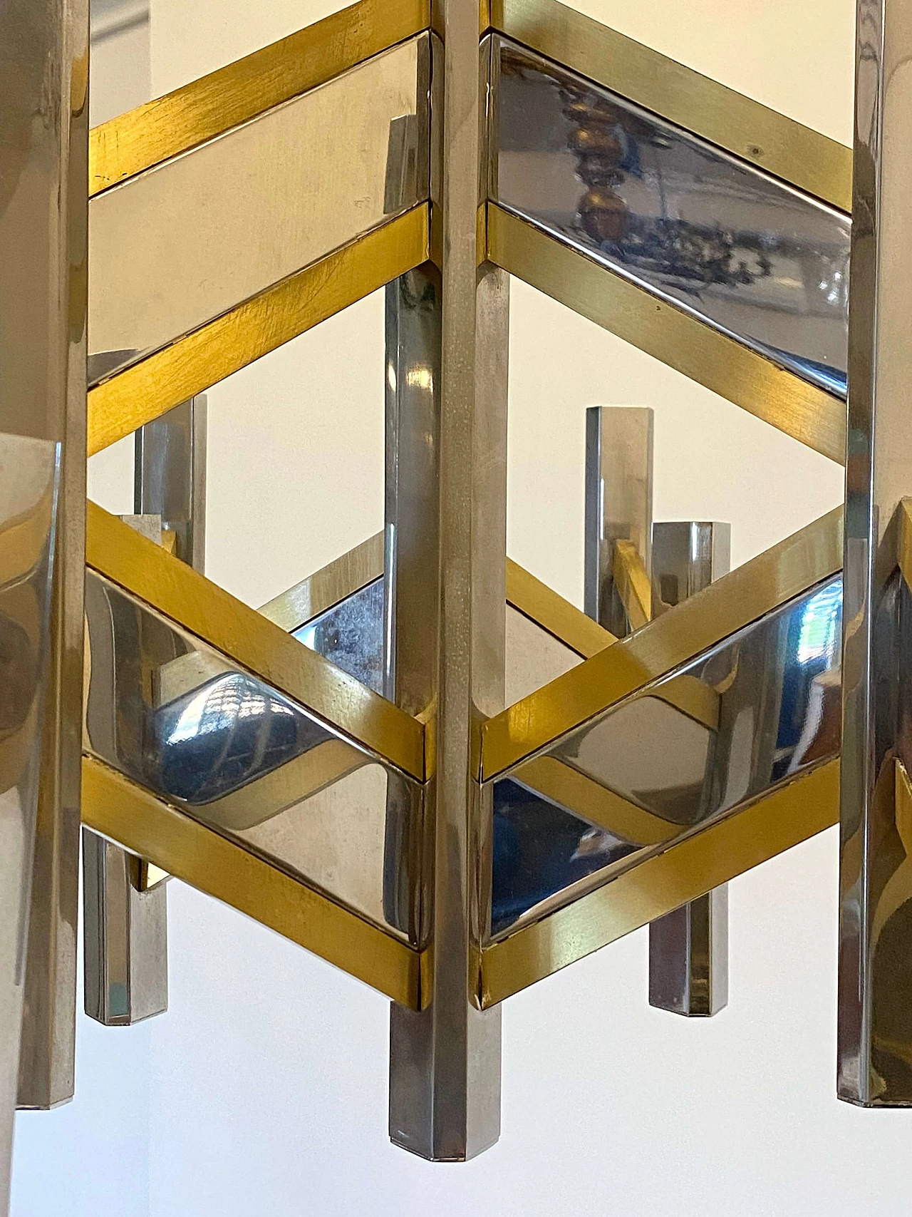 Lampadario Concorde di Gaetano Sciolari, anni '70 5