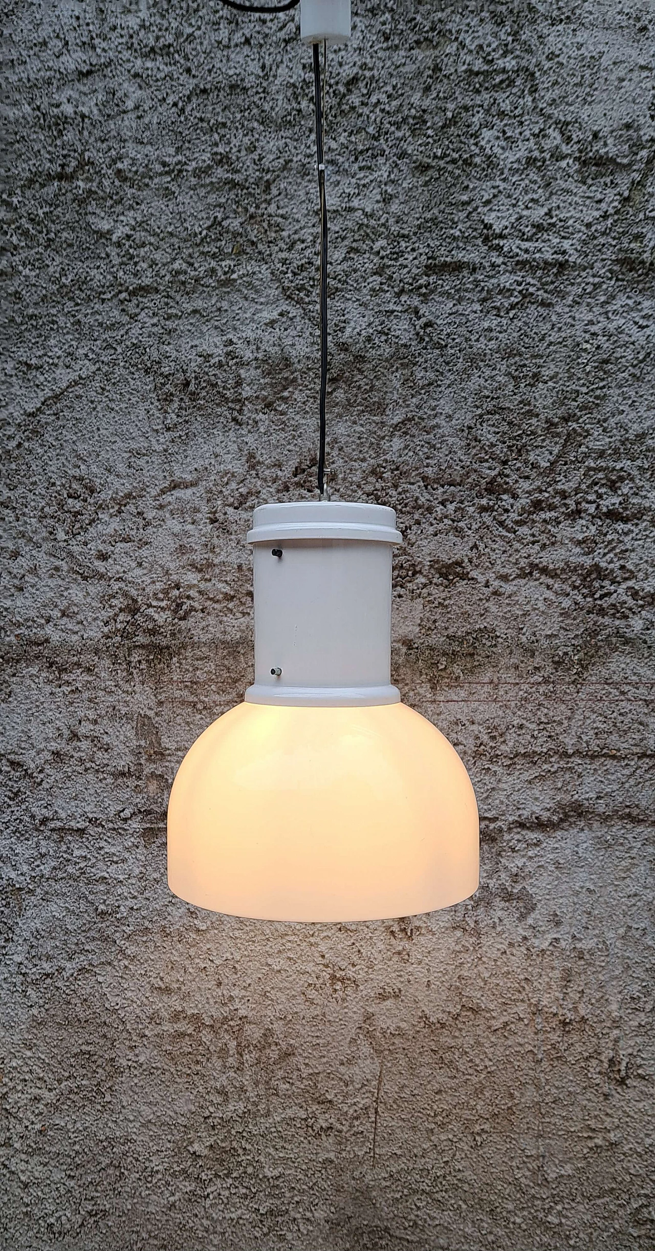Lampara hanging lamp by Fontana Arte, 1970s 1