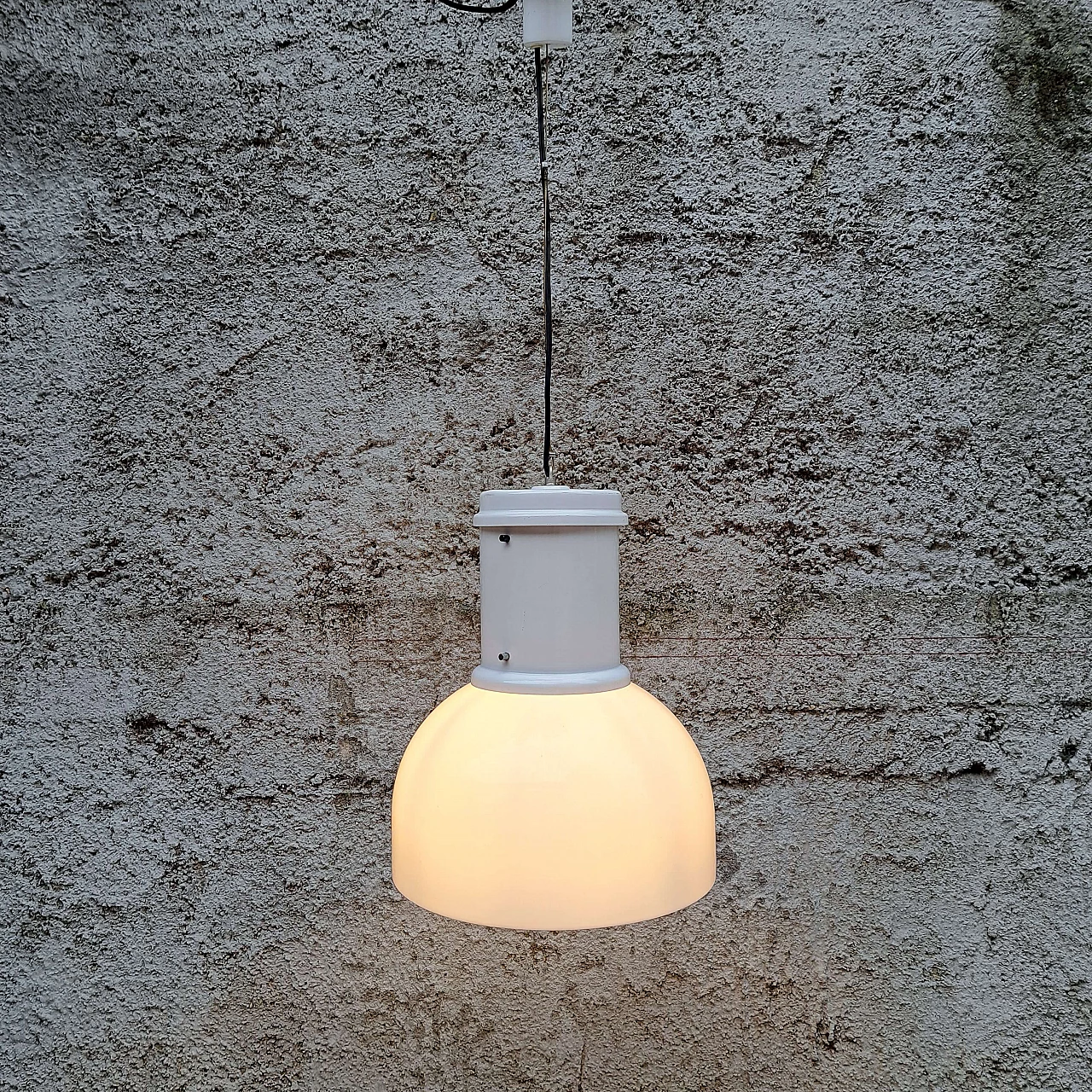 Lampara hanging lamp by Fontana Arte, 1970s 3