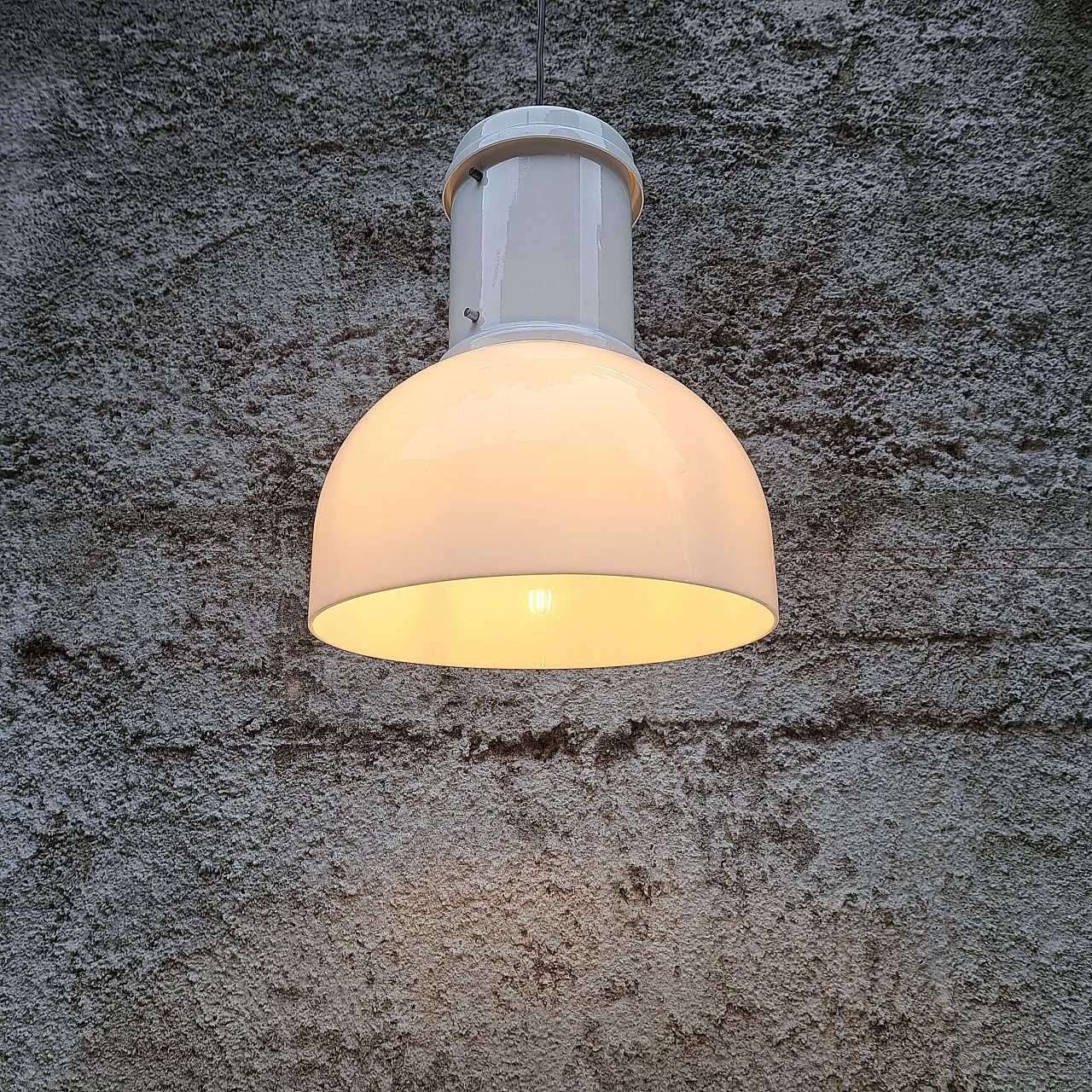 Lampara hanging lamp by Fontana Arte, 1970s 6