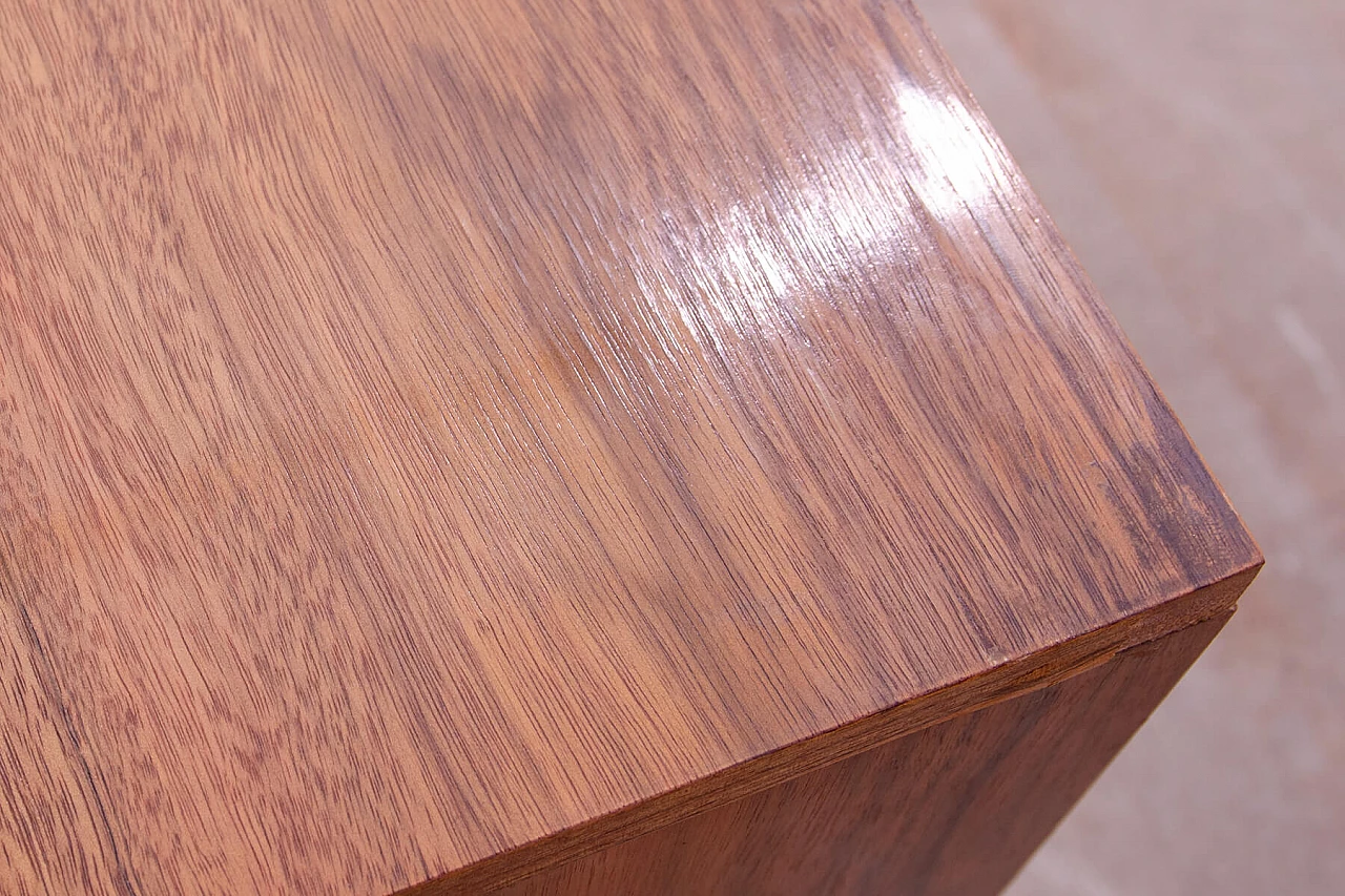 Walnut sideboard by Sedláček and Vyčítal for Dřevotvar, 1960s 8